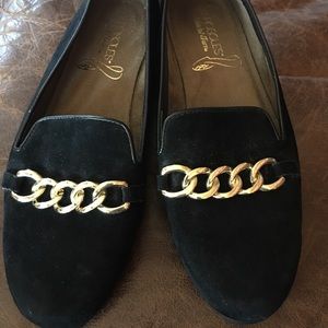 Aerosoles Black Velvet Loafer